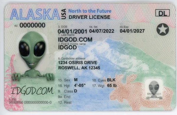 Alaska Fake ID